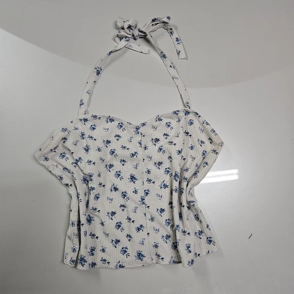 Floral Print Sleeveless Top - Picture 1 of 3